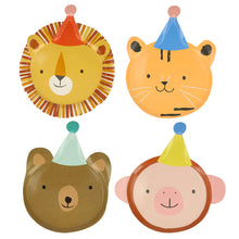 Load image into Gallery viewer, Meri Meri Animal Parade Party Animal Small Plates
