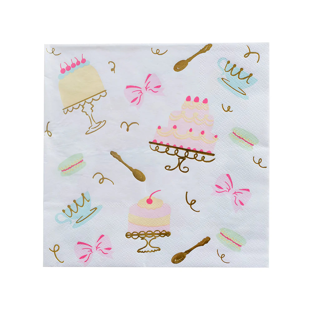 Jollity & Co. Let Them Eat Cake Large Napkins