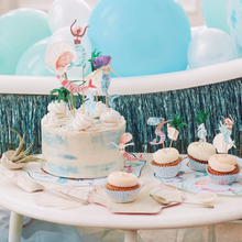 Load image into Gallery viewer, Meri Meri Mermaid Cake Toppers
