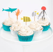 Load image into Gallery viewer, Meri Meri Under The Sea Cupcake Kit
